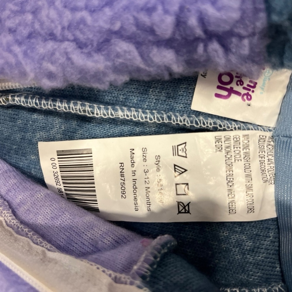 Eeyore 3-12m Disney Halloween Costume - Picture 5 of 5